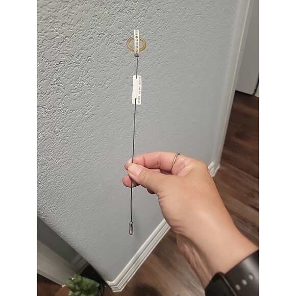 Vintage Celluloid Stick/Hat Pin-Art Deco Style-Clear Rhinestones Atlas Shrugged - Picture 10 of 10